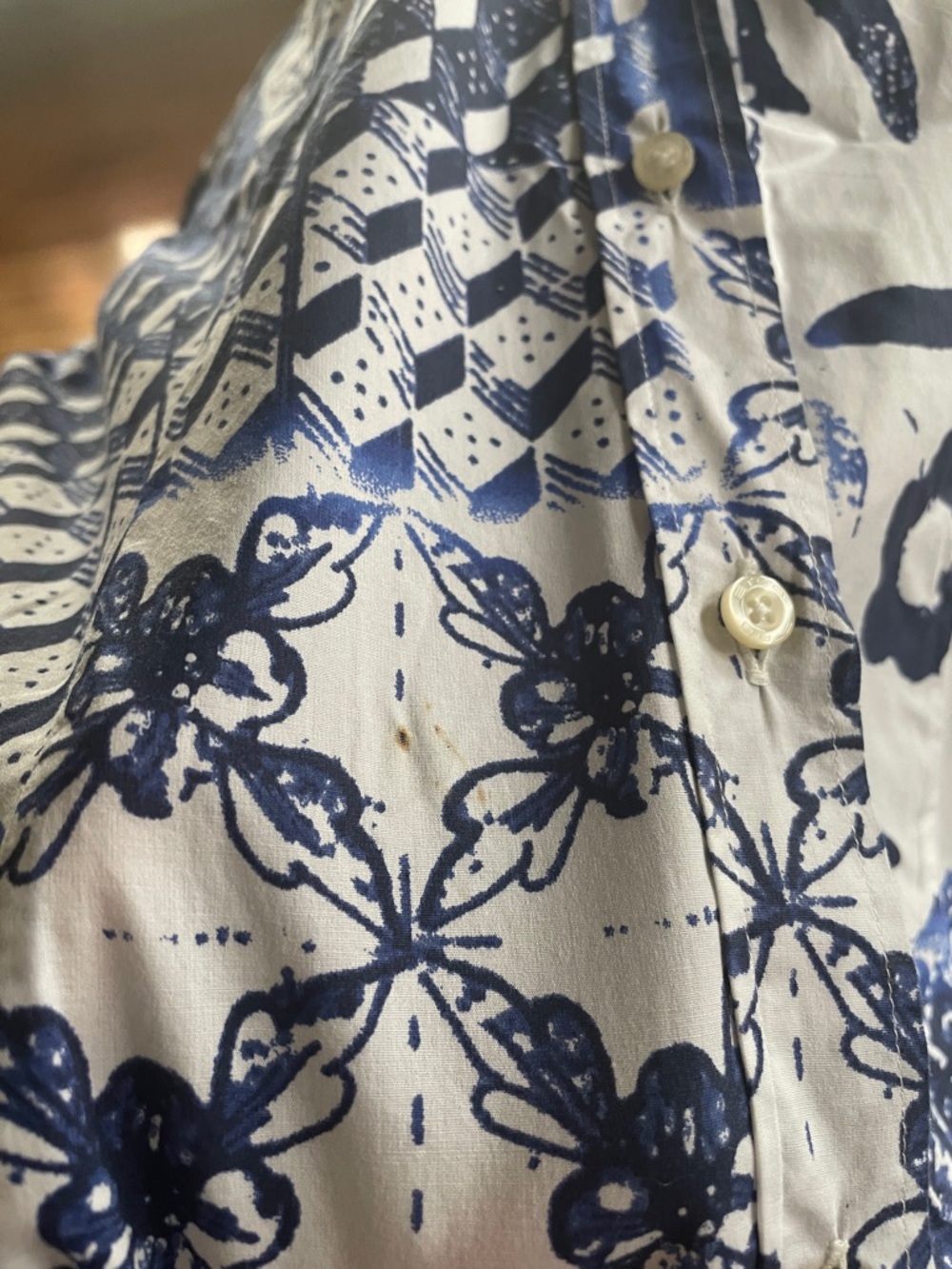 ETRO Stretch cotton button down shirt - Picture 6 of 7